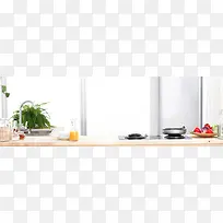 厨房家具简洁背景