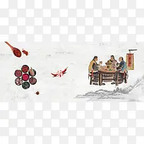 底料火锅麻辣banner