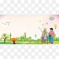社区建设邻里和睦