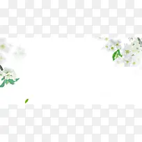 清新banner淘宝海报背景
