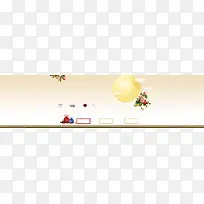 中秋节banner创意设计