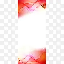 美容美发炫彩动感X展架背景素材