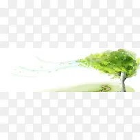 梦幻清新手绘卡通背景