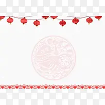 2018年中国风恭贺新春晚会节目单内页
