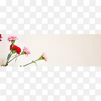 教师节鲜花banner创意设计