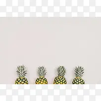 创意简约菠萝背景