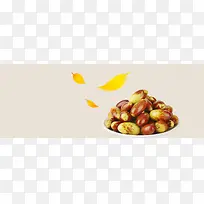 美食冬枣脆枣淘宝背景