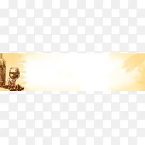 红酒葡萄酒手绘背景banner