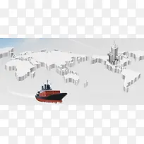 交通运输背景banner