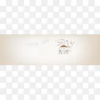 卡通手绘餐饮背景banner