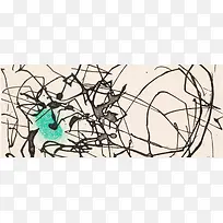 简约个性纹理质感图