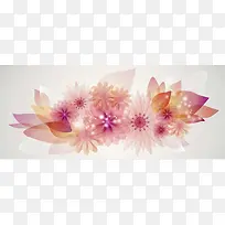简约炫彩光斑背景图