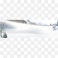雪山背景 冬季海报背景