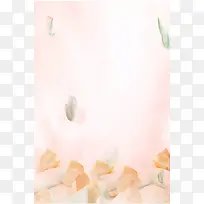 唯美花卉纹理海报背景