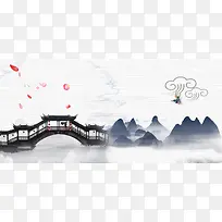 淘宝七夕中国风水墨