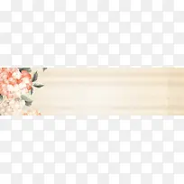 牡丹花中国风古典元素背景