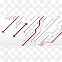 现代商务科技线性电子背景图