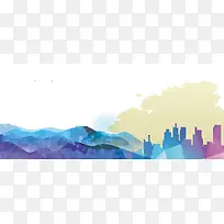 卡通简约背景