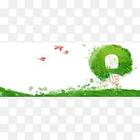 手绘学生手册背景