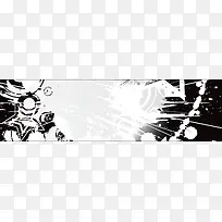 时尚线条背景banner