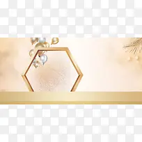 高档大气简约风彩妆专区banner
