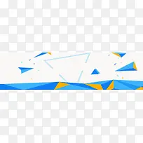 高端几何手机banner