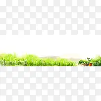 手绘清新背景
