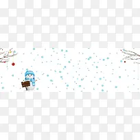 卡通简约圣诞节电商banner