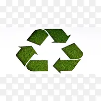 绿色回收站环保海报背景