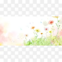 粉红色唯美背景