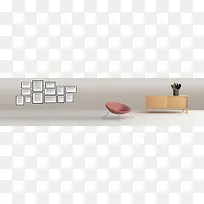 照片墙家具背景banner