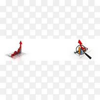 科技商务箭头趋势背景banner