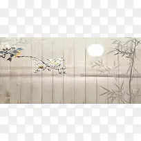 水墨风景