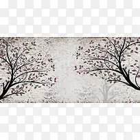 抽象树背景