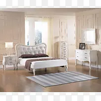 简约家居卧室装饰背景素材设计