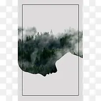 简约创意海报背景