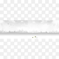 淘宝扁平简约白色海报banner背景