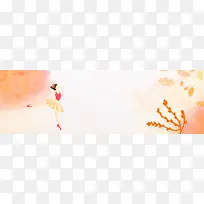 矢量文艺清新秋季banner