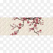 腊梅背景
