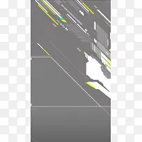 灰色未来科技H5背景图
