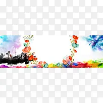 淘宝 天猫 banner 海报背景