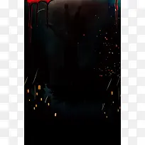万圣节恶魔骷髅南瓜灯