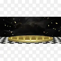 黑色大气商务banner