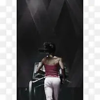 美女健身瘦身运动