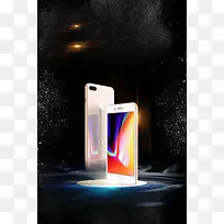 黑金苹果手机iPhone8新品预售