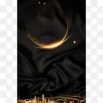 大气黑金房地产荣耀开盘