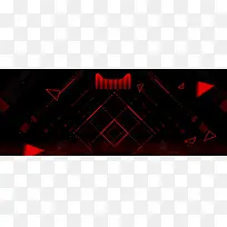 天猫双11促销季简约黑色banner