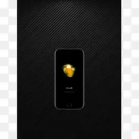 黑金时尚iPhone8手机店手机促销