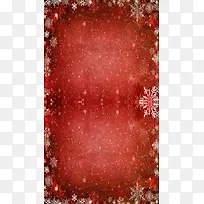 喜庆红色圣诞背景图H5背景素材