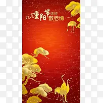 重阳节H5背景